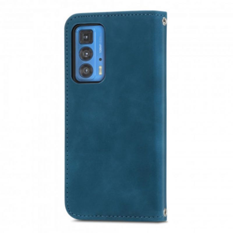 Flip Cover Til Motorola Edge 20 Pro Skin-touch