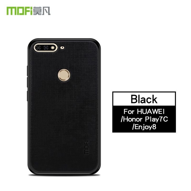 Cover Honor 7C Sort Mofi Stof