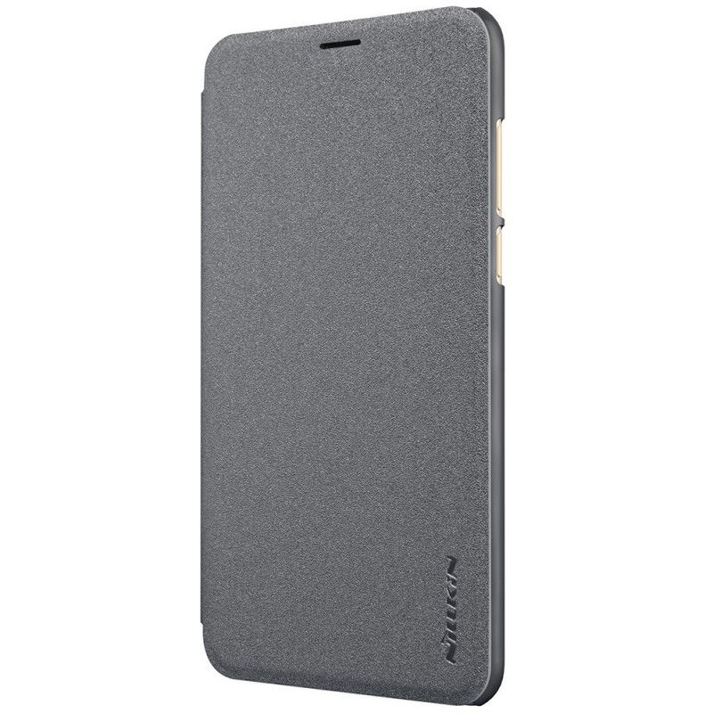 Læder Cover for Honor 7C Sort Nillkin