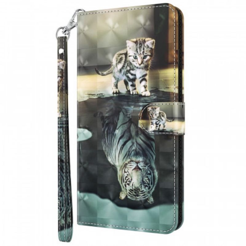 Flip Cover Moto G71 5G Ernest The Tiger