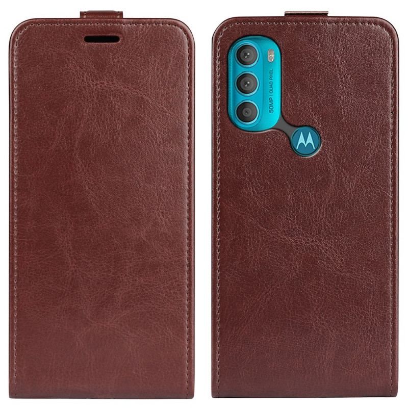 Flip Cover Moto G71 5G Læder Cover Foldelig Retro