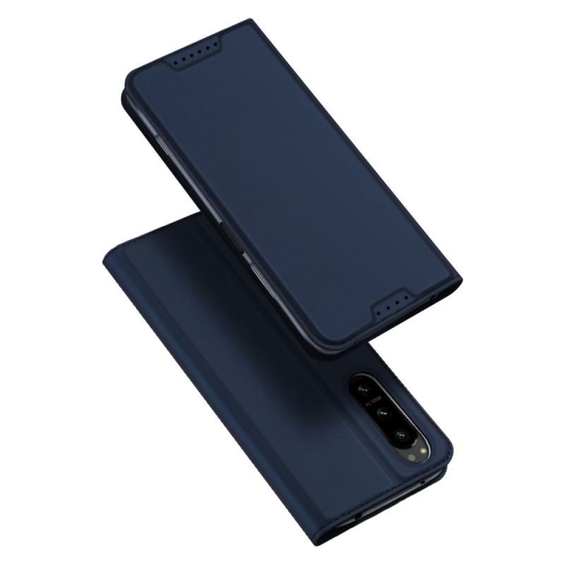 Flip Cover Sony Xperia 5 IV Skin Pro Dux Ducis