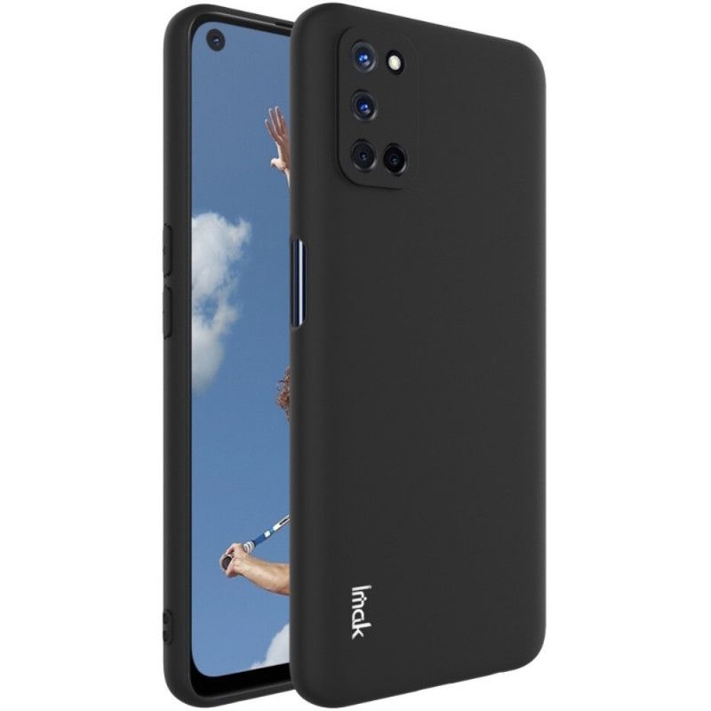 Cover Oppo A72 Sort Uc-1-Serie Silikone Måtter Imak