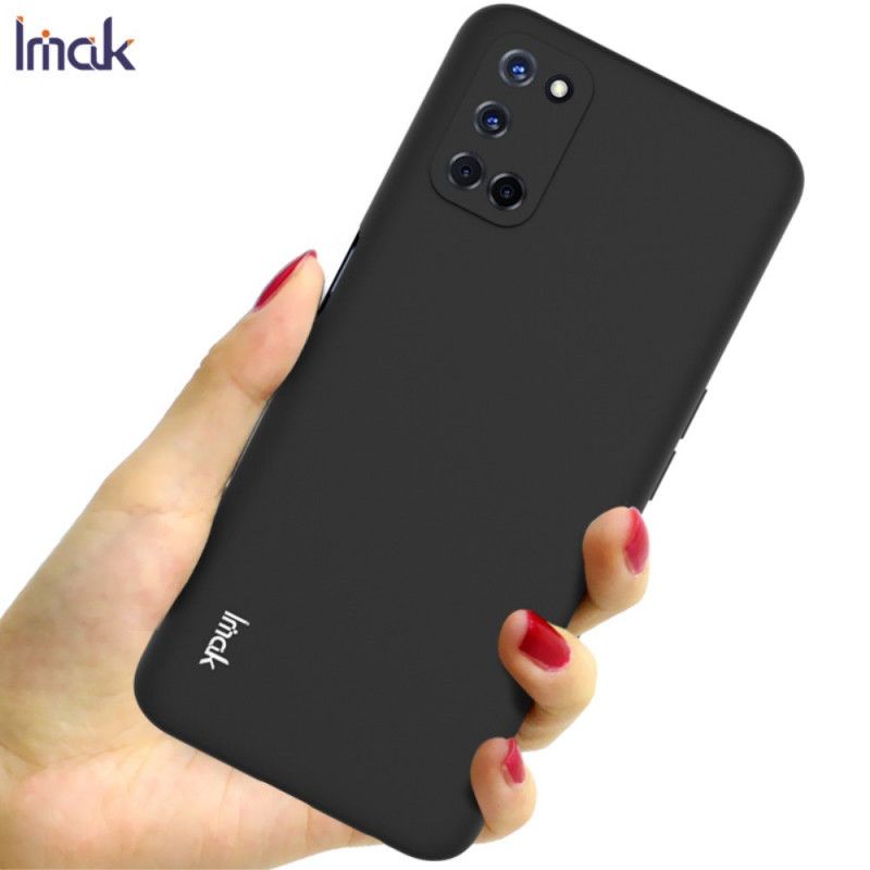 Cover Oppo A72 Sort Uc-1-Serie Silikone Måtter Imak