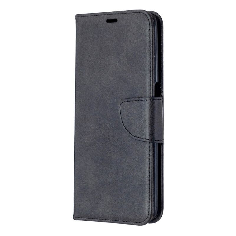 Flip Cover Oppo A72 Sort Mobilcover Glat Skrå Flap