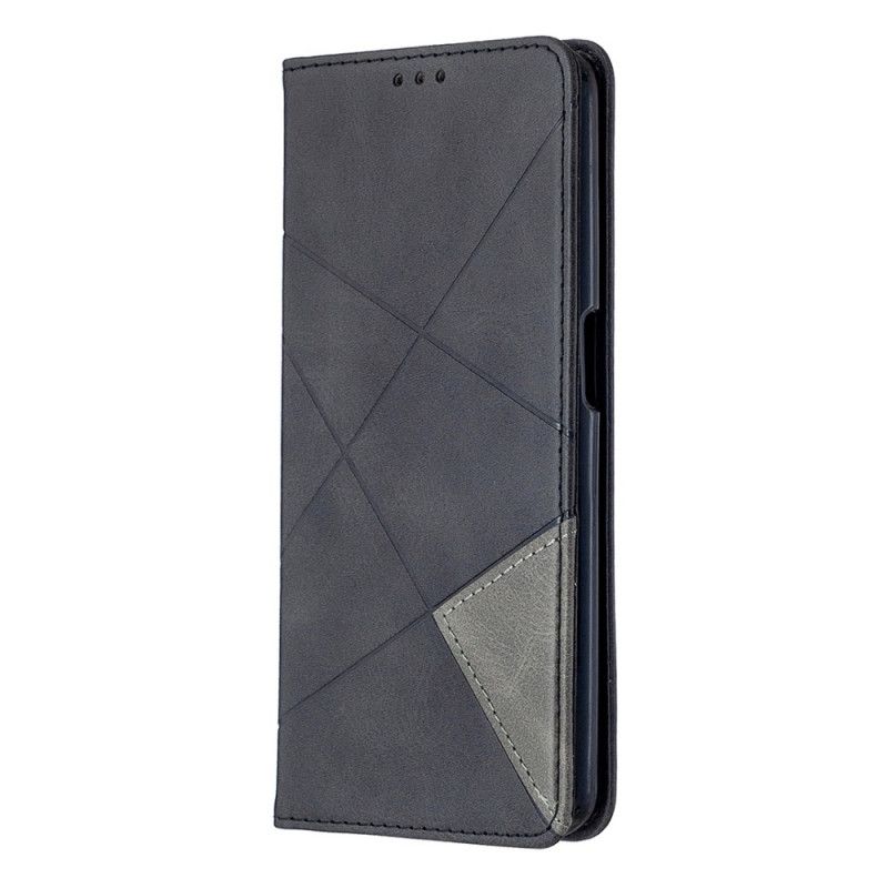 Læder Cover for Oppo A72 Sort Kunstnerstil