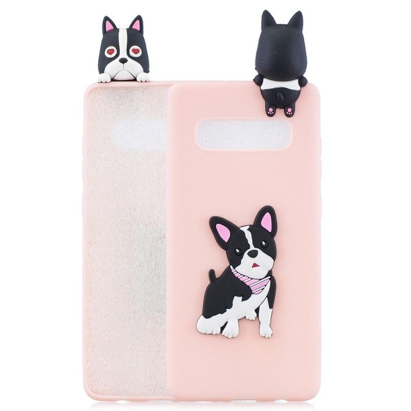 Cover for Samsung Galaxy S10 Plus 3D Min Hvalp