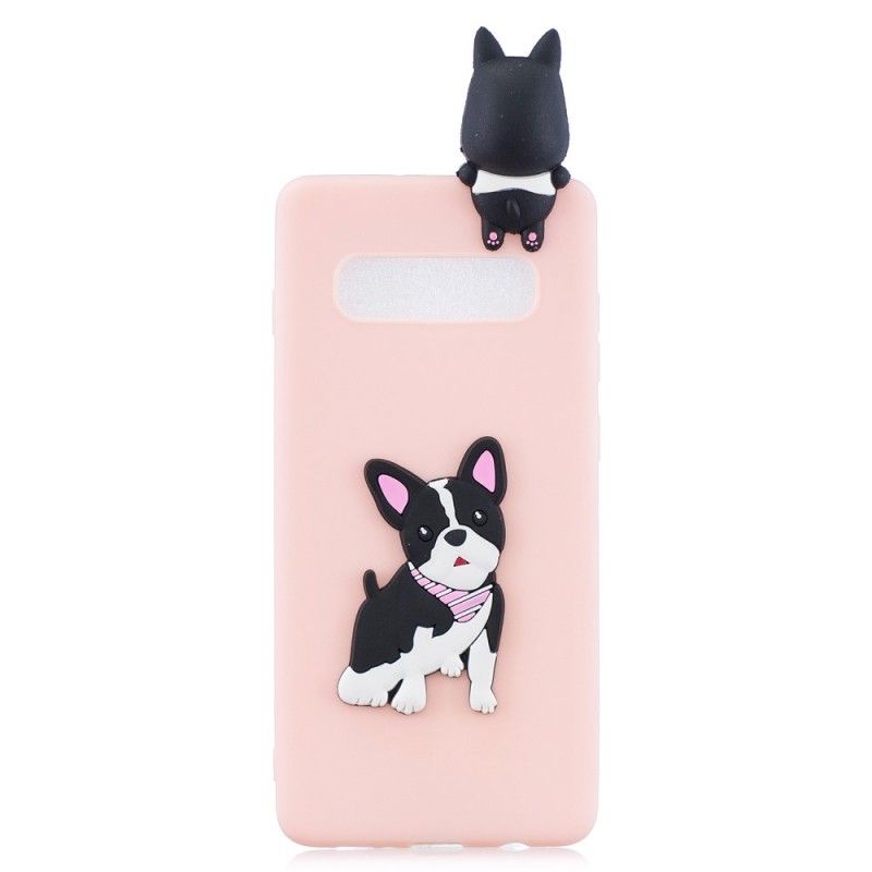 Cover for Samsung Galaxy S10 Plus 3D Min Hvalp