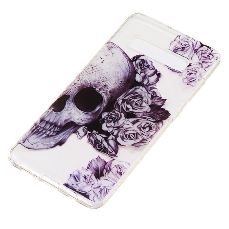 Cover for Samsung Galaxy S10 Plus Blomstret Kranium