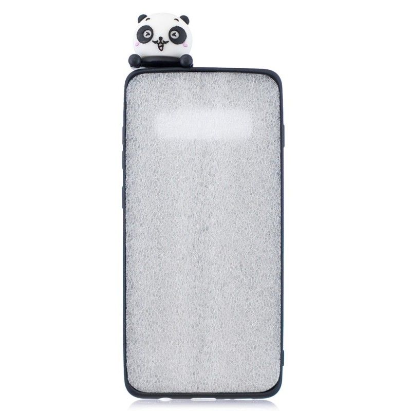 Cover for Samsung Galaxy S10 Plus Rød 3D Min Panda