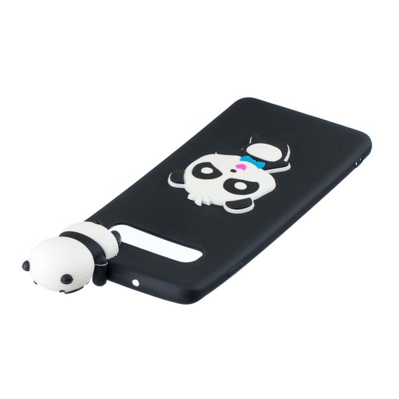 Cover for Samsung Galaxy S10 Plus Rød 3D Min Panda