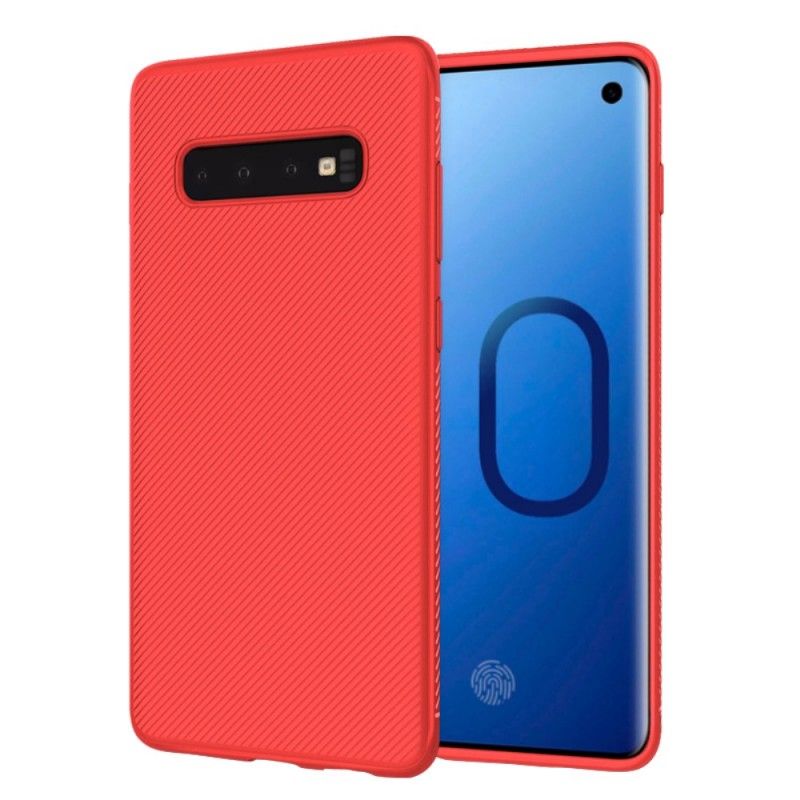 Cover for Samsung Galaxy S10 Plus Skridsikker Vævet