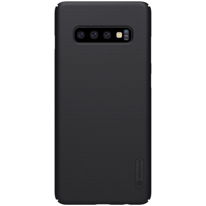 Cover for Samsung Galaxy S10 Plus Sort Stiv Frostet Nillkin