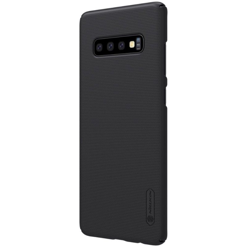 Cover for Samsung Galaxy S10 Plus Sort Stiv Frostet Nillkin