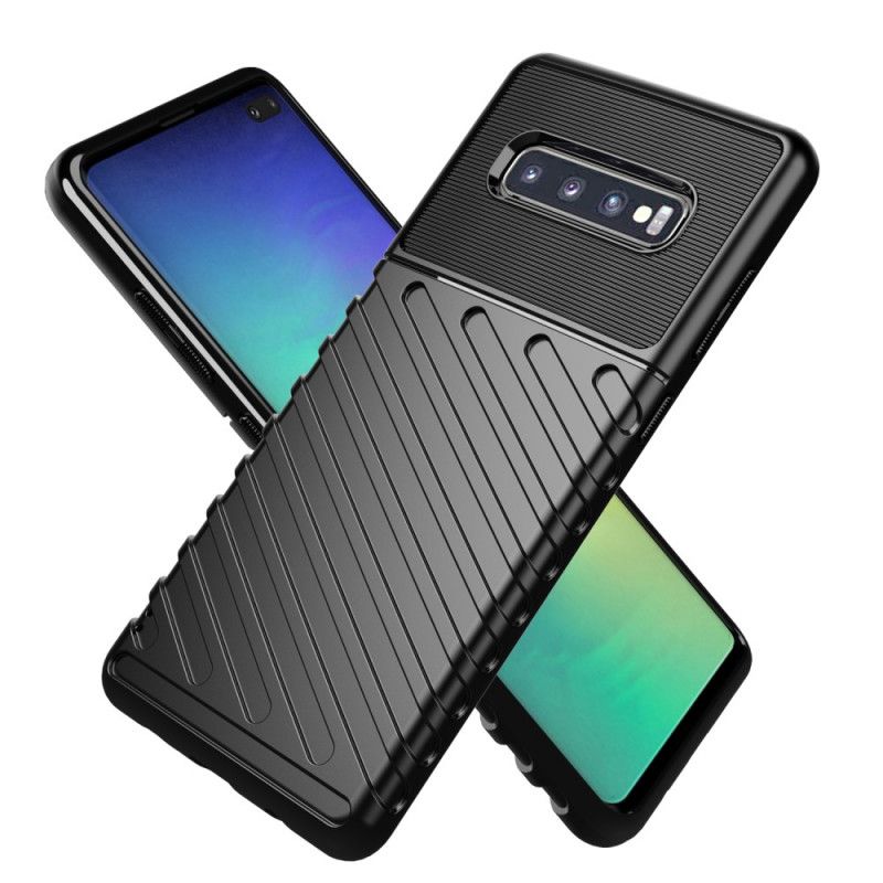 Cover for Samsung Galaxy S10 Plus Sort Torden Serie