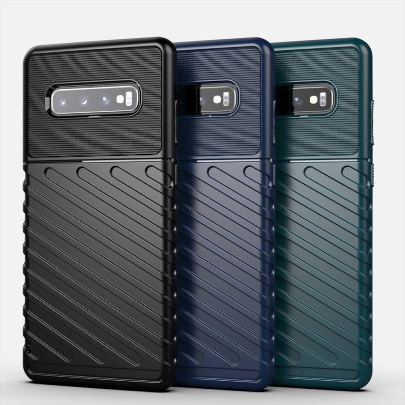 Cover for Samsung Galaxy S10 Plus Sort Torden Serie