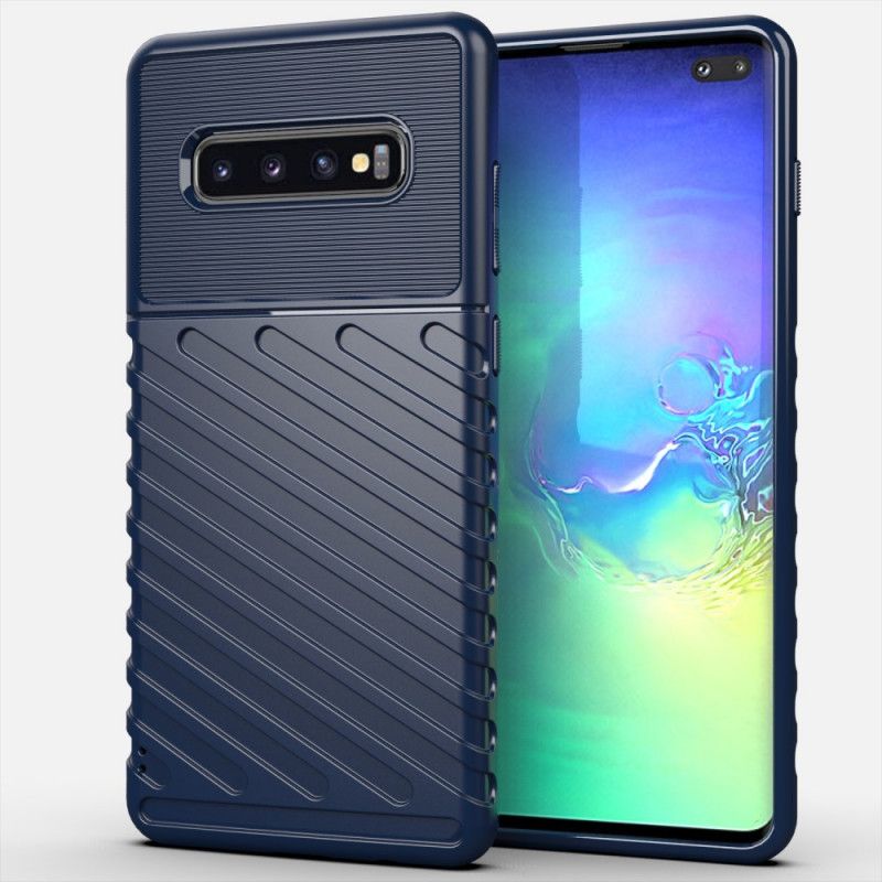 Cover for Samsung Galaxy S10 Plus Sort Torden Serie