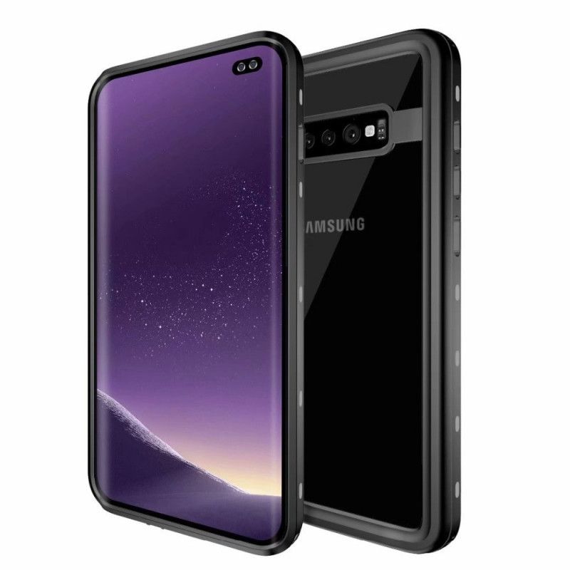 Cover for Samsung Galaxy S10 Plus Sort Vandtæt Redpepper