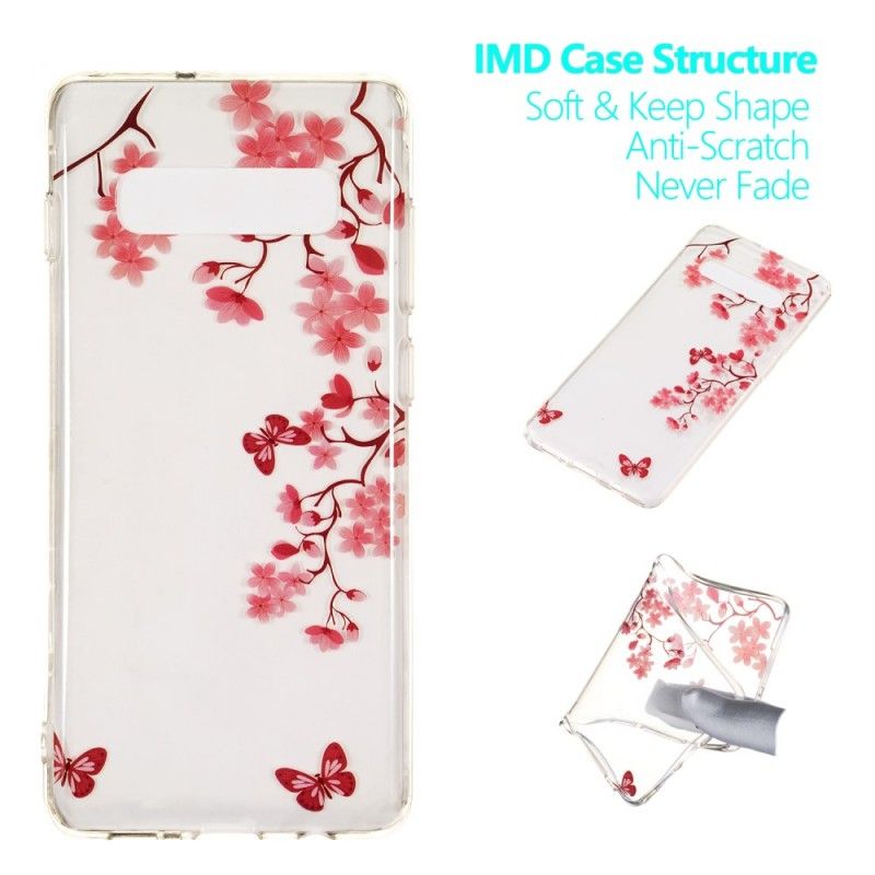 Cover Samsung Galaxy S10 Plus Blomme Blomstrer