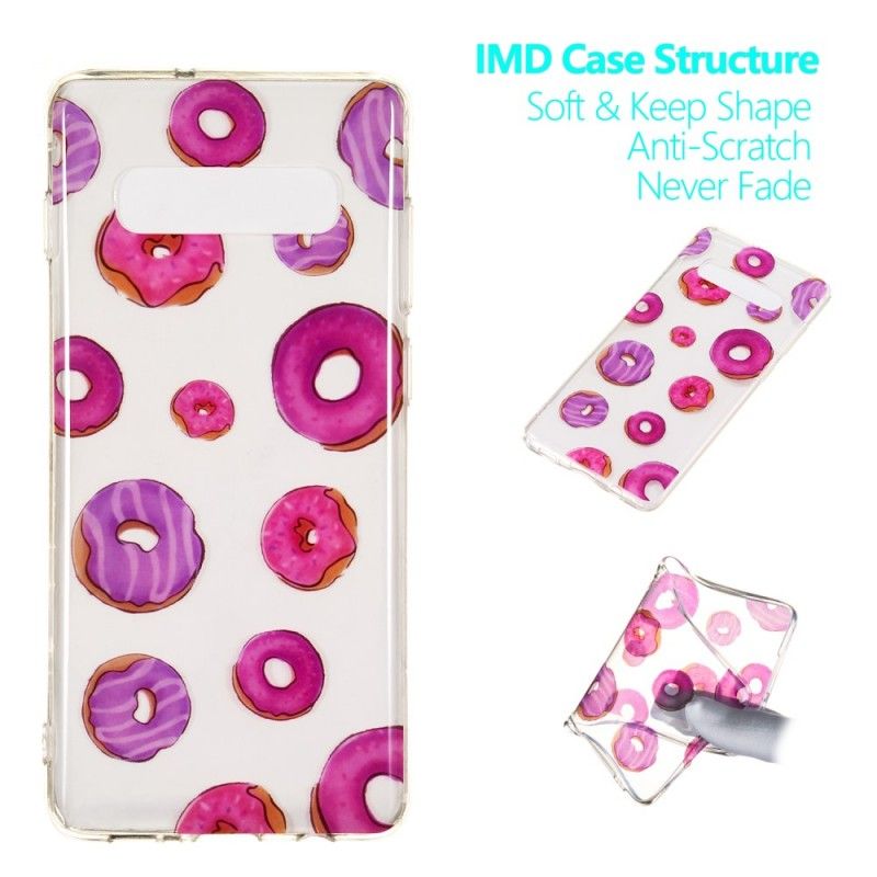 Cover Samsung Galaxy S10 Plus Fan Af Donuts Original