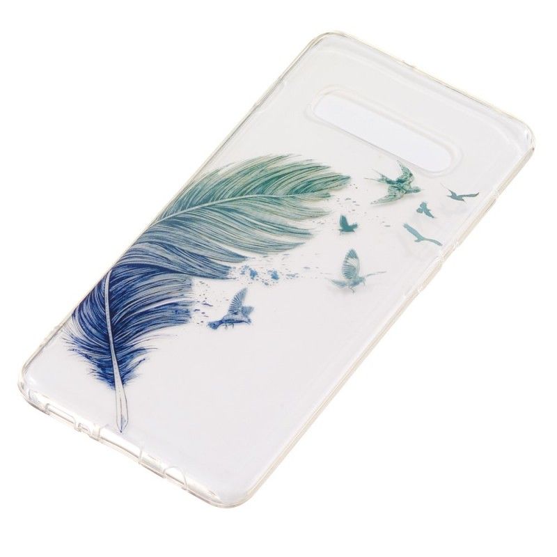 Cover Samsung Galaxy S10 Plus Lys Fjer Original