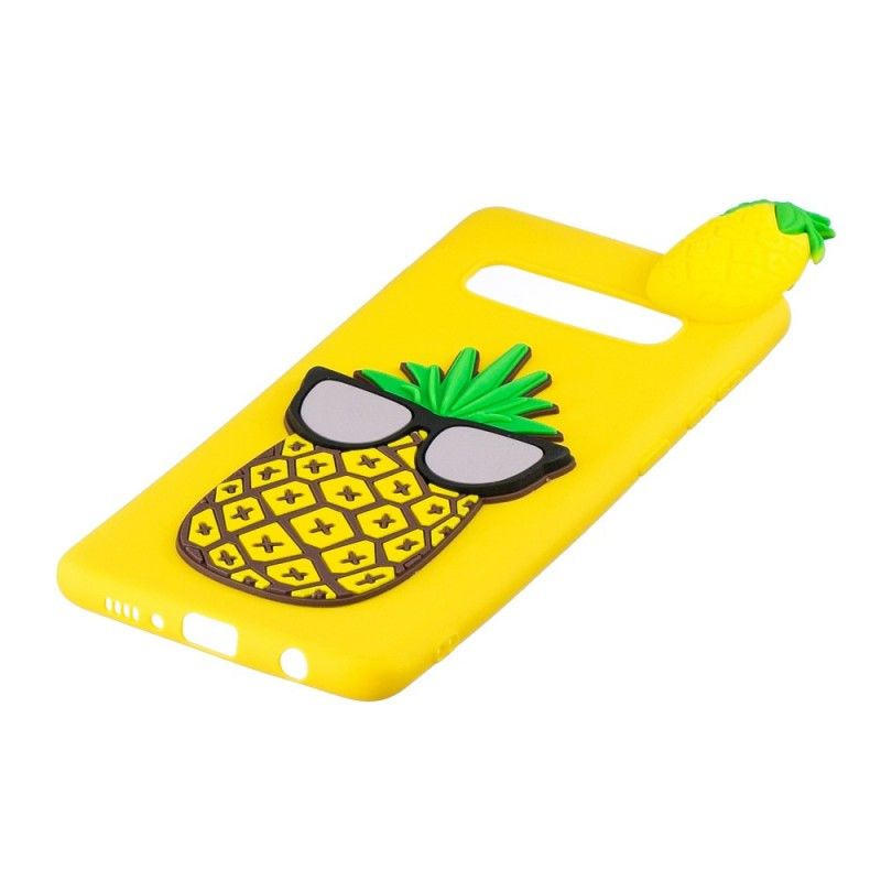 Cover Samsung Galaxy S10 Plus Mobilcover 3D Min Ananas