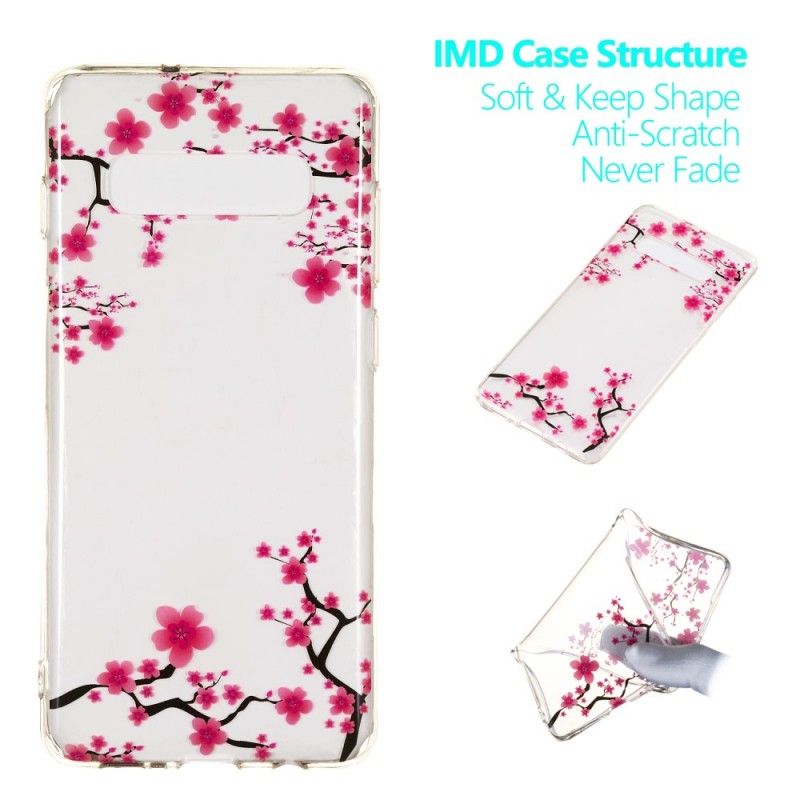 Cover Samsung Galaxy S10 Plus Mobilcover Blomstrende Træ