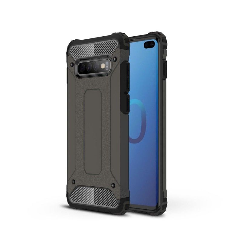 Cover Samsung Galaxy S10 Plus Sort Overlevende Beskyttelse