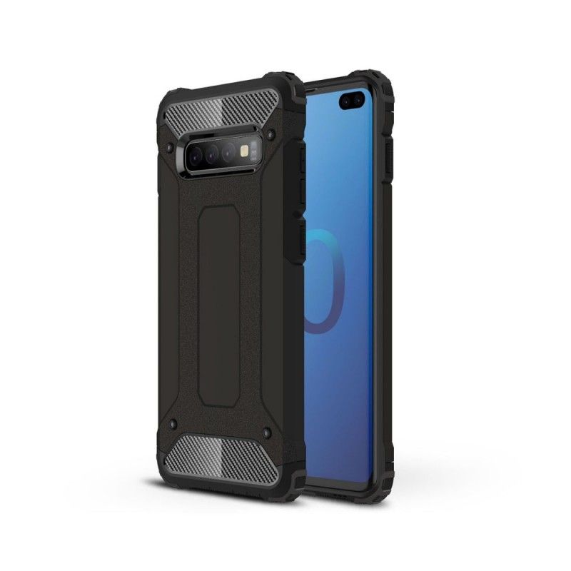 Cover Samsung Galaxy S10 Plus Sort Overlevende Beskyttelse