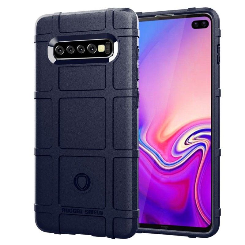 Cover Samsung Galaxy S10 Plus Sort Robust Skjold Beskyttelse