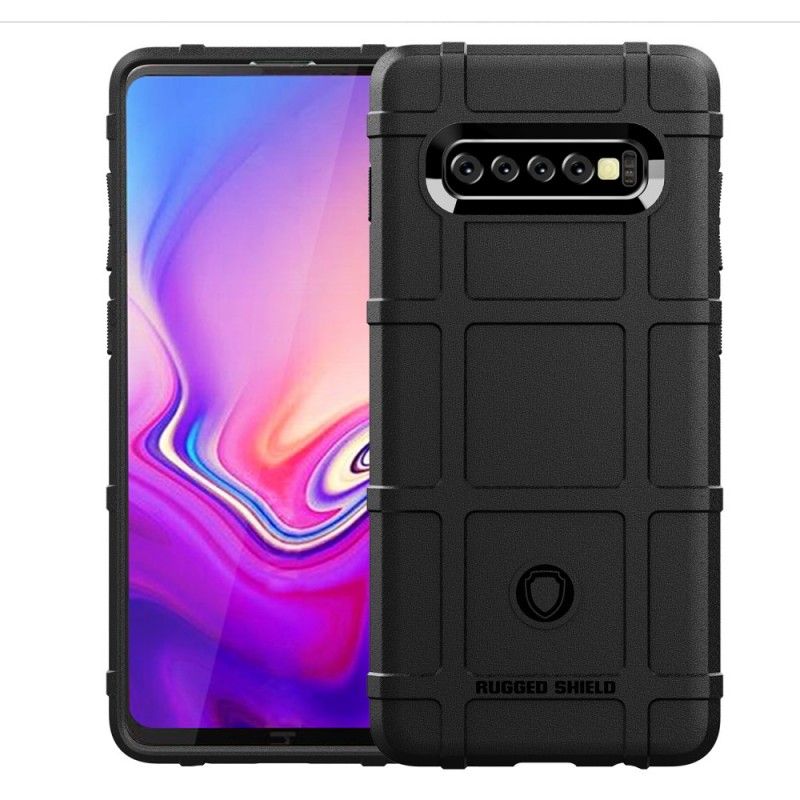 Cover Samsung Galaxy S10 Plus Sort Robust Skjold Beskyttelse