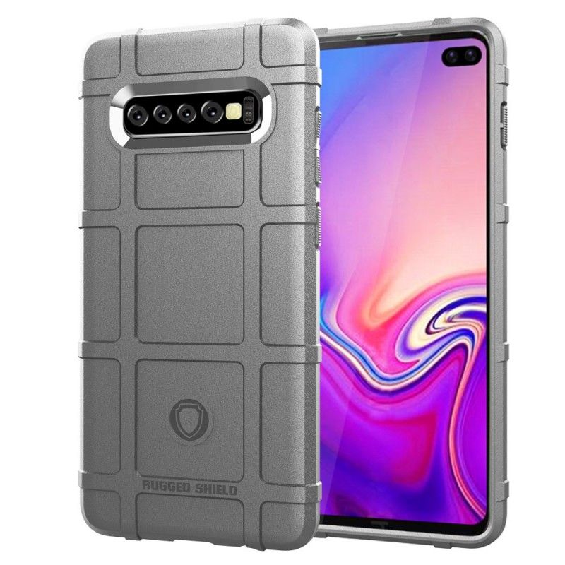 Cover Samsung Galaxy S10 Plus Sort Robust Skjold Beskyttelse