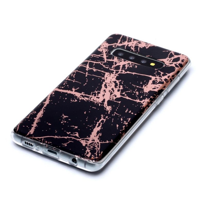 Cover Samsung Galaxy S10 Plus Sort Ultra Designer Marmor