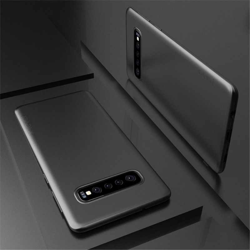 Cover Samsung Galaxy S10 Plus Sort Ultrafin Frostet På X-Niveau