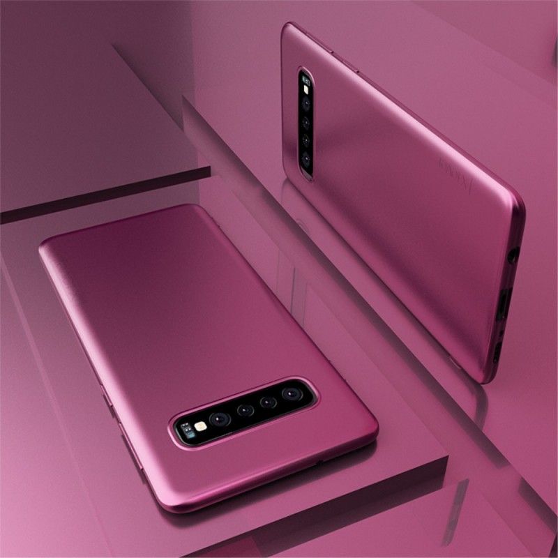 Cover Samsung Galaxy S10 Plus Sort Ultrafin Frostet På X-Niveau