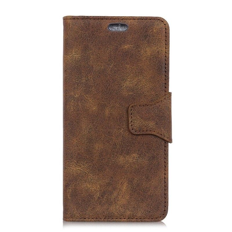 Flip Cover Læder for Samsung Galaxy S10 Plus Retro Kunstlæderklap