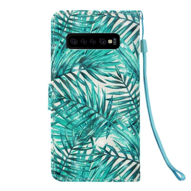 Flip Cover Læder Samsung Galaxy S10 Plus Blade