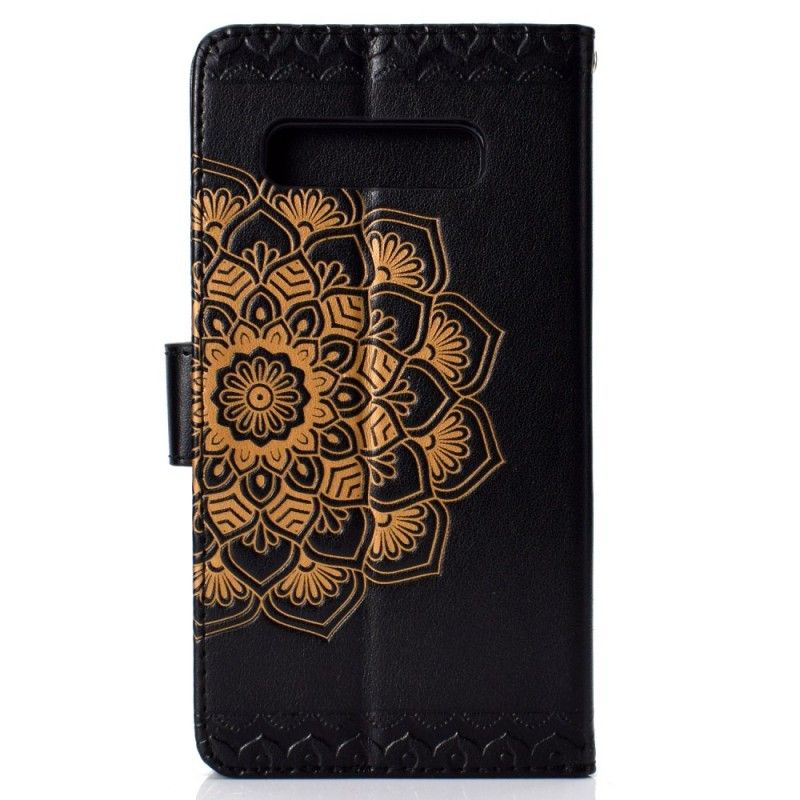 Flip Cover Læder Samsung Galaxy S10 Plus Chic Mandala