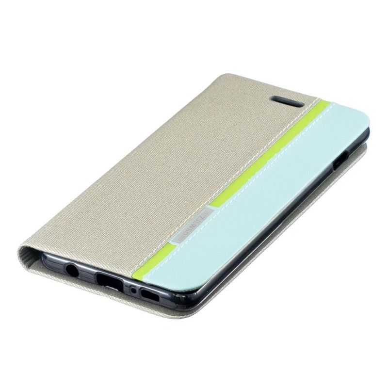 Flip Cover Læder Samsung Galaxy S10 Plus Lodret Linje