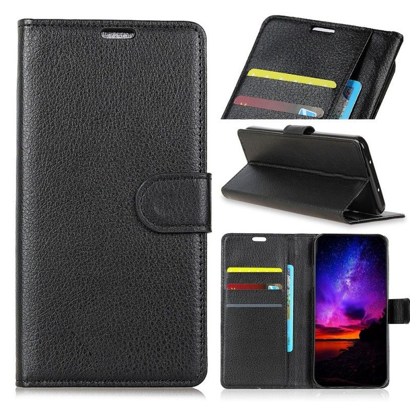 Flip Cover Samsung Galaxy S10 Plus Sort Mobilcover Retro Kunstlæder