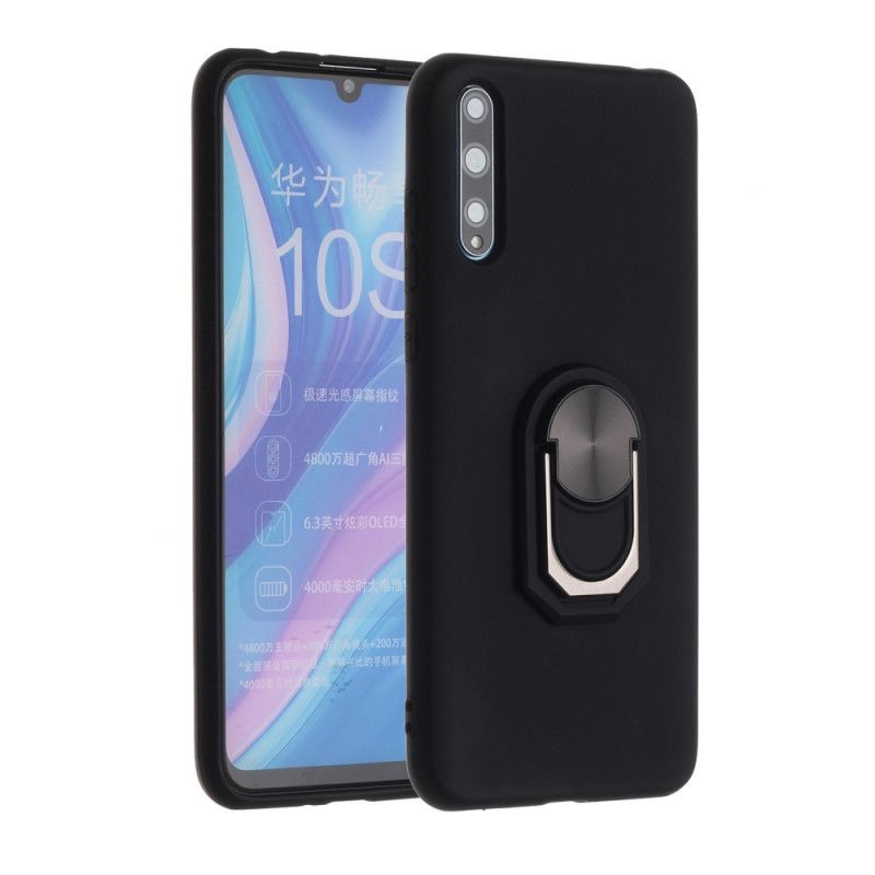 Cover Huawei P Smart S Sort Metalliseret Ringstøtte