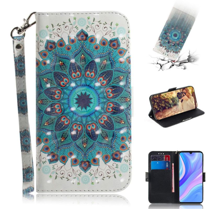 Flip Cover Læder for Huawei P Smart S Mesterlig Mandala