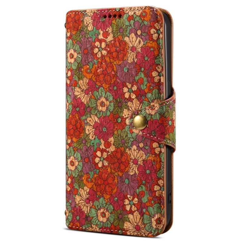 Flip Cover Huawei Nova 12s Blomstermønstre