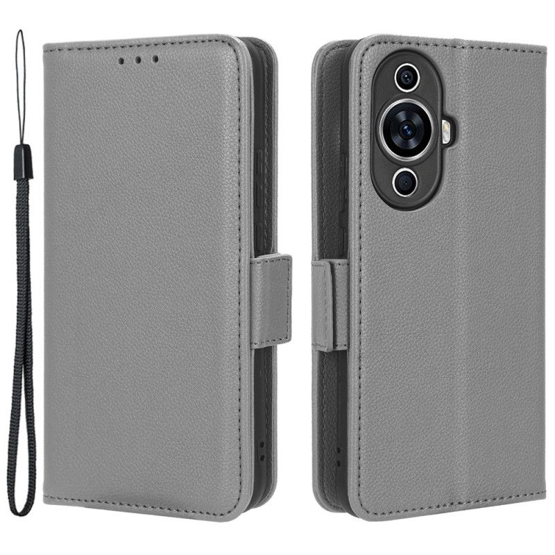 Flip Cover Huawei Nova 12s Premium Lanyard