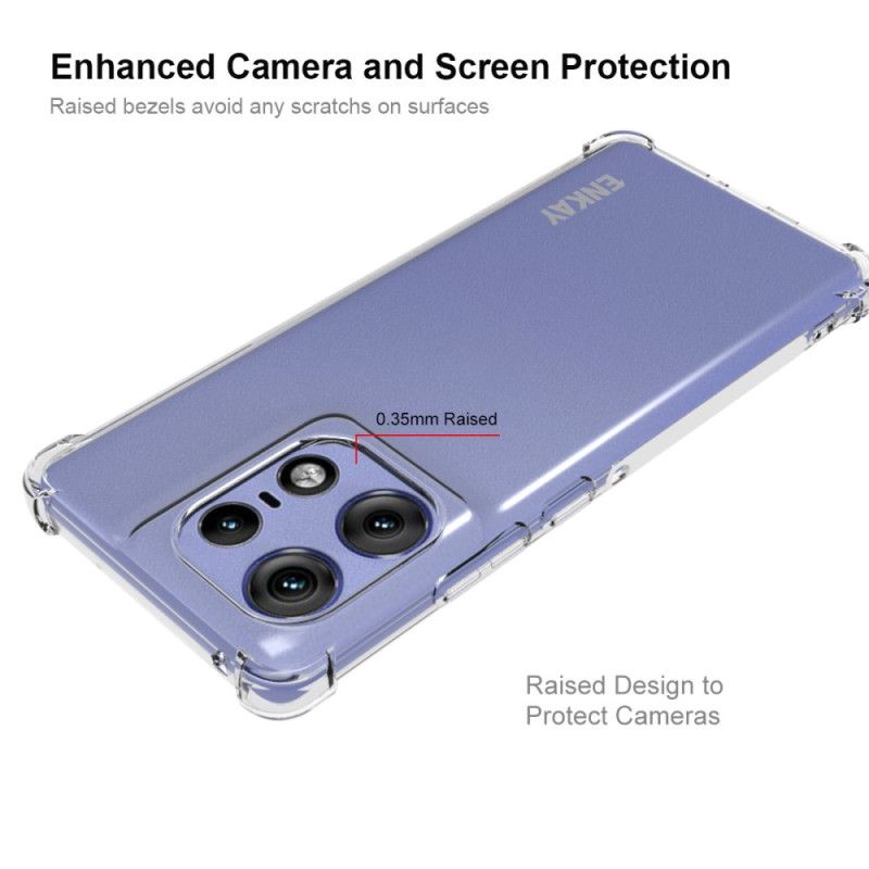 Cover Motorola Edge 50 Pro Gennemsigtig Enkay