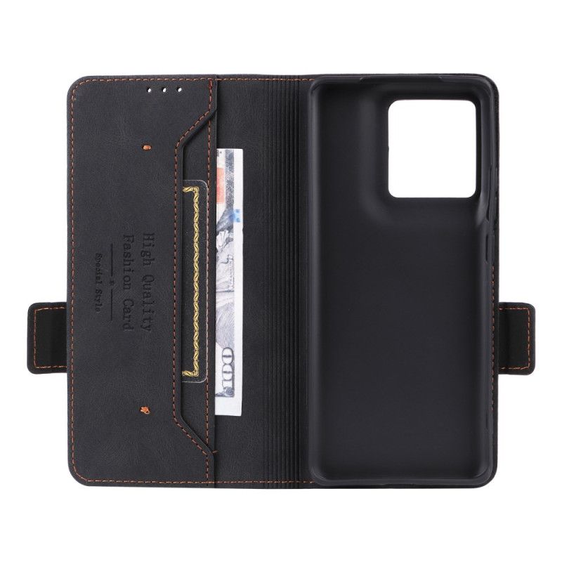 Flip Cover Motorola Edge 50 Pro Vintage Design