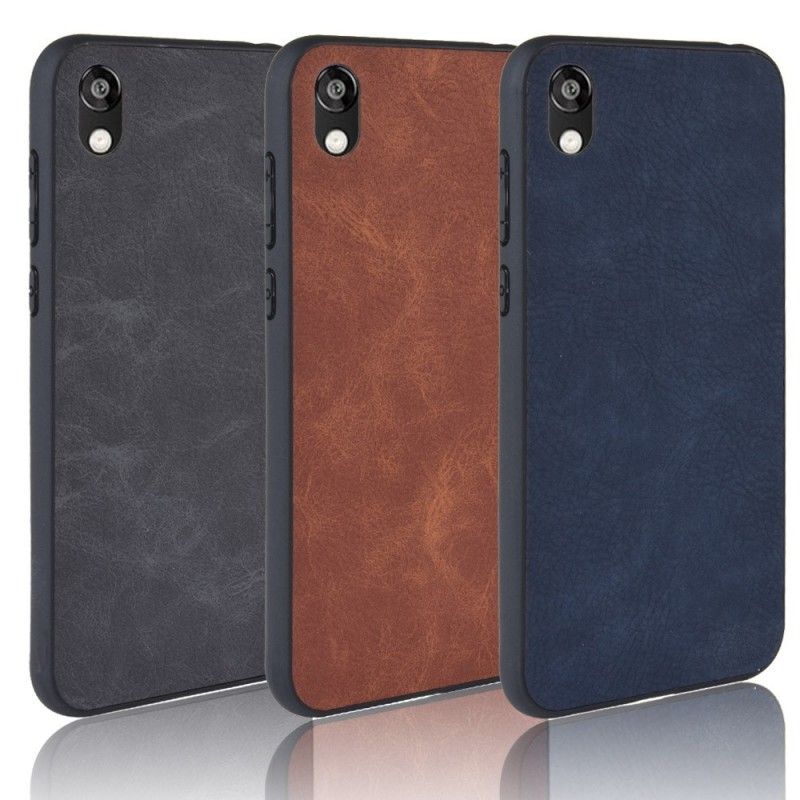 Cover for Huawei Y5 2019 Brun Vintage Look Læder Effekt