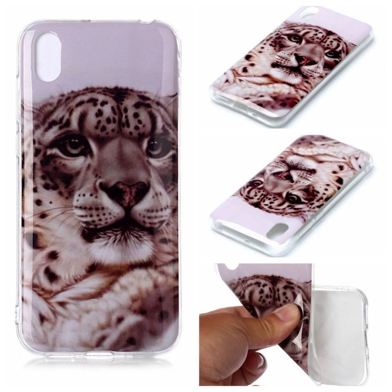 Cover for Huawei Y5 2019 Kongelig Tiger