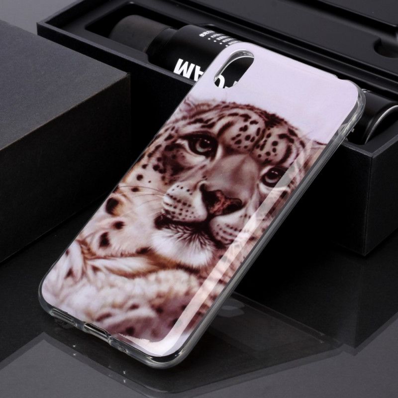 Cover for Huawei Y5 2019 Kongelig Tiger