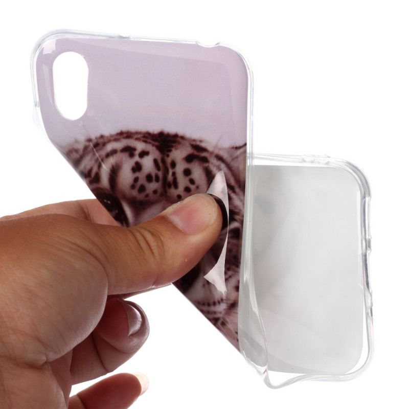 Cover for Huawei Y5 2019 Kongelig Tiger